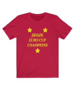 Spain Euro Cup champions t-shirt